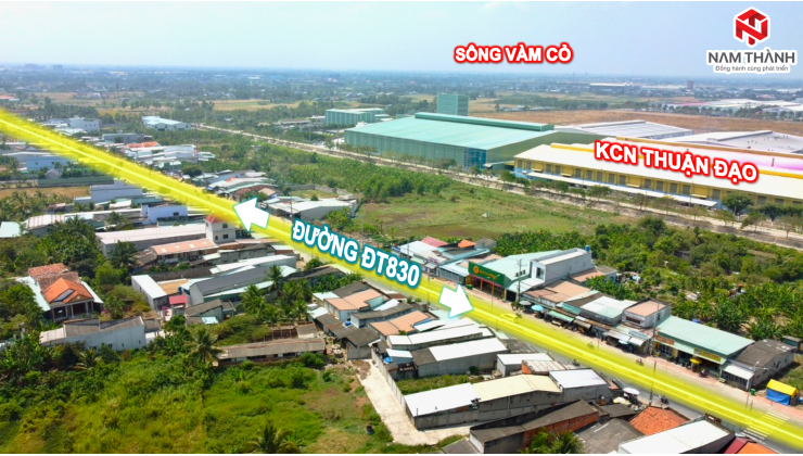 Cặp nền C2,C3 khu dân cư, ngay KCN Thuận đạo, DT 90m2 giá tốt chỉ 1 tỷ 670tr/nền